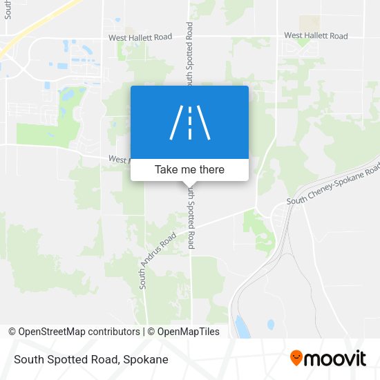 South Spotted Road map