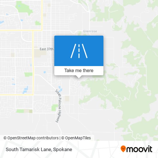 South Tamarisk Lane map