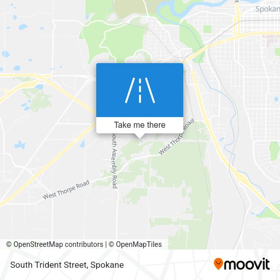 South Trident Street map