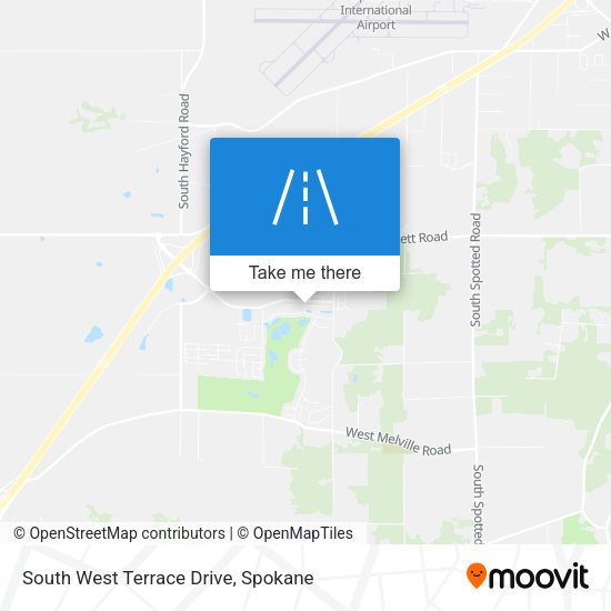Mapa de South West Terrace Drive