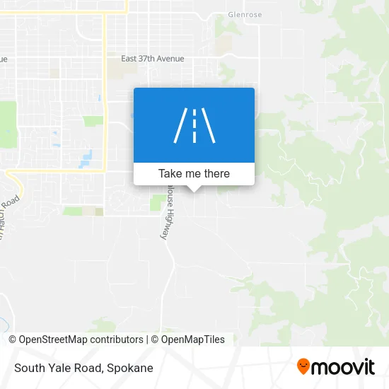 South Yale Road map