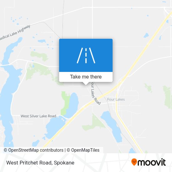 West Pritchet Road map