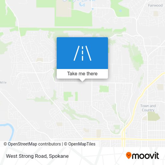 West Strong Road map