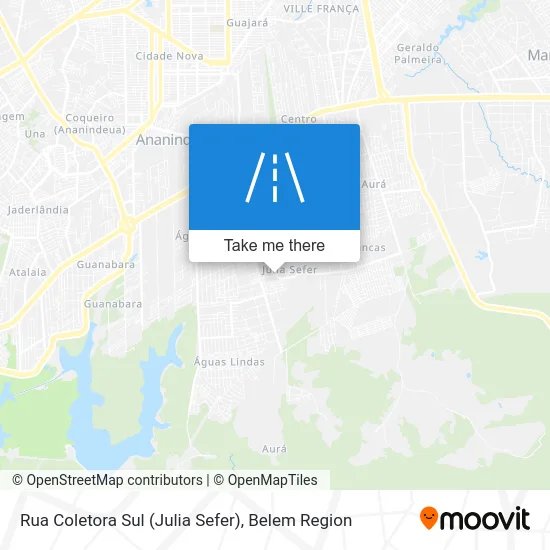 Rua Coletora Sul (Julia Sefer) map