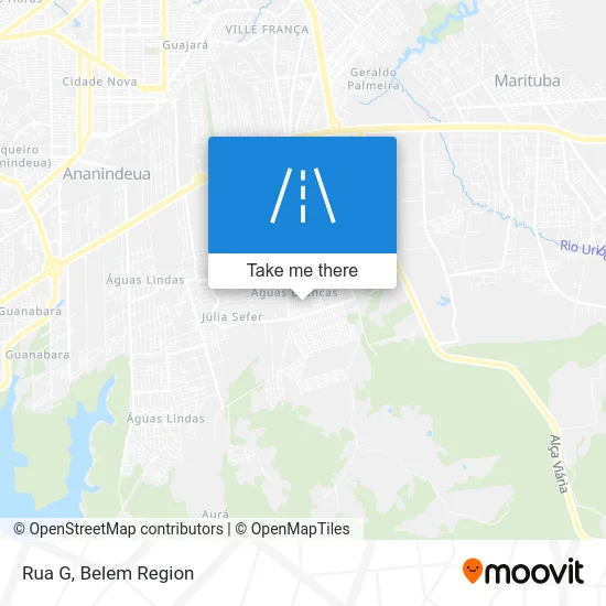 Rua G map