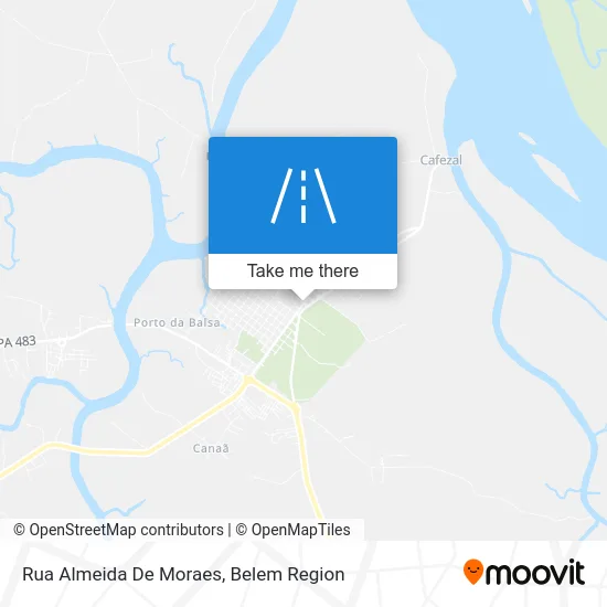 Rua Almeida De Moraes map