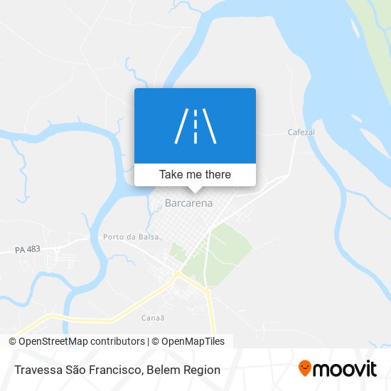 Travessa São Francisco map