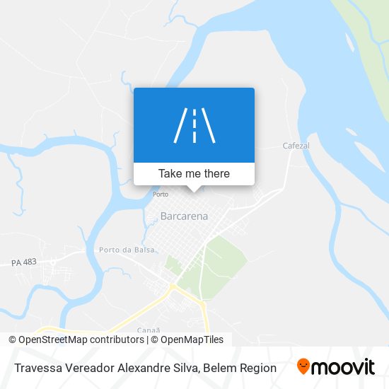 Travessa Vereador Alexandre Silva map