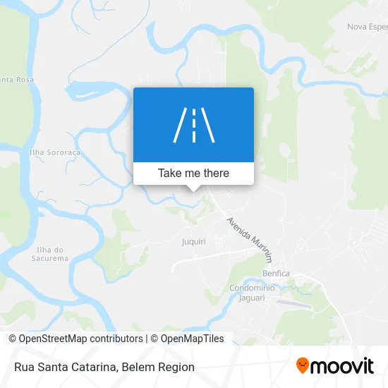 Rua Santa Catarina map