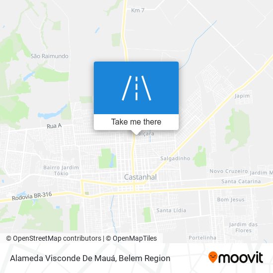 Alameda Visconde De Mauá map