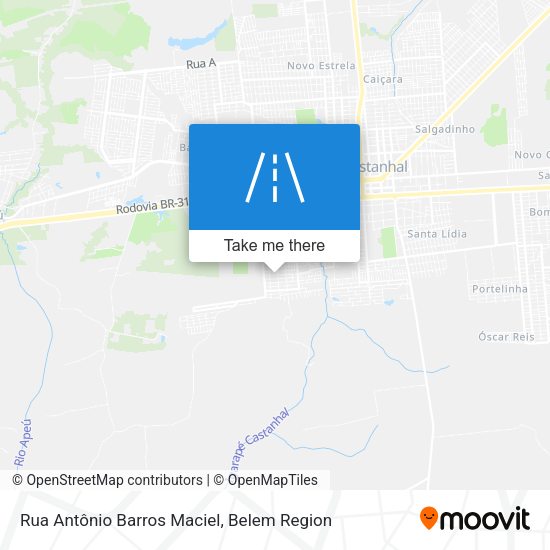 Rua Antônio Barros Maciel map