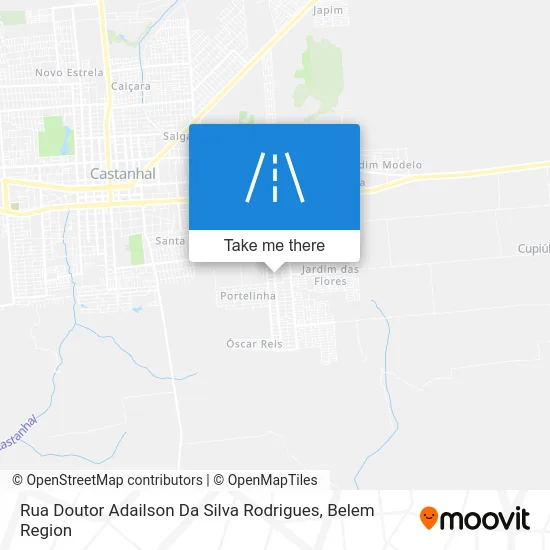 Rua Doutor Adailson Da Silva Rodrigues map