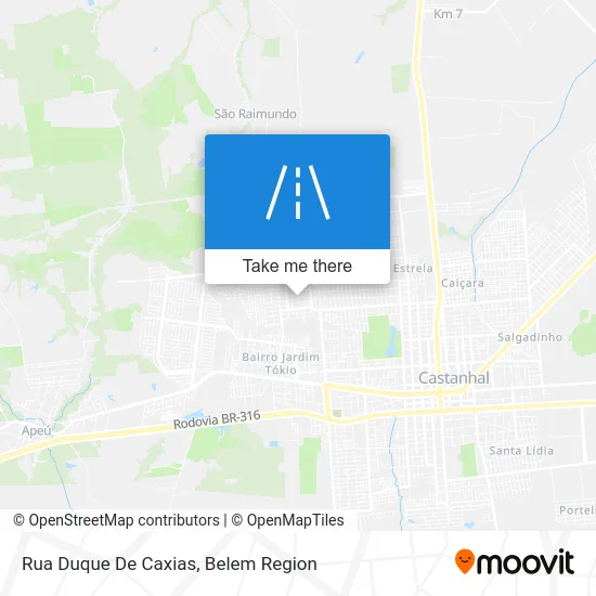 Rua Duque De Caxias map