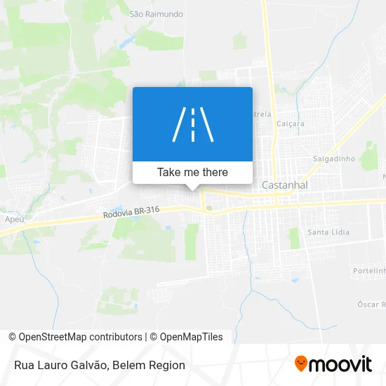 Rua Lauro Galvão map