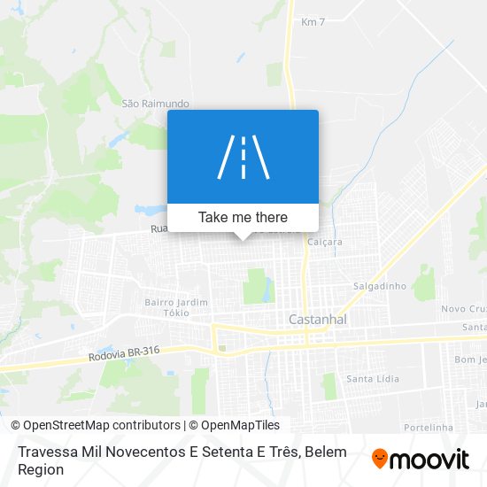 Travessa Mil Novecentos E Setenta E Três map