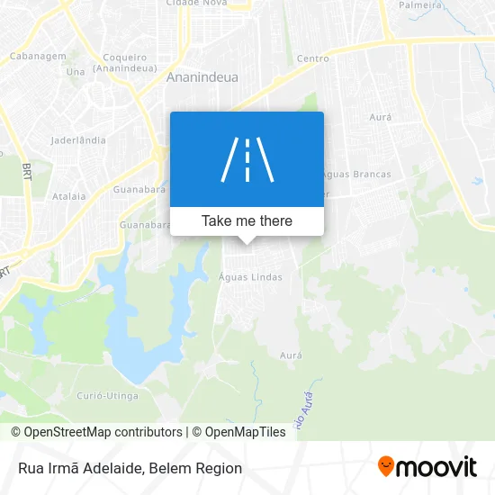 Rua Irmã Adelaide map