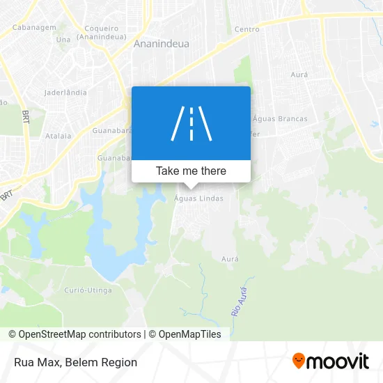 Rua Max map