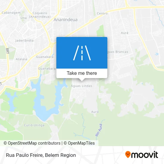 Rua Paulo Freire map