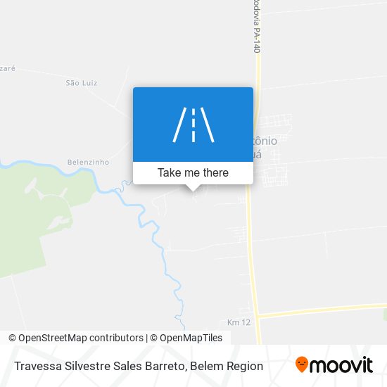 Travessa Silvestre Sales Barreto map