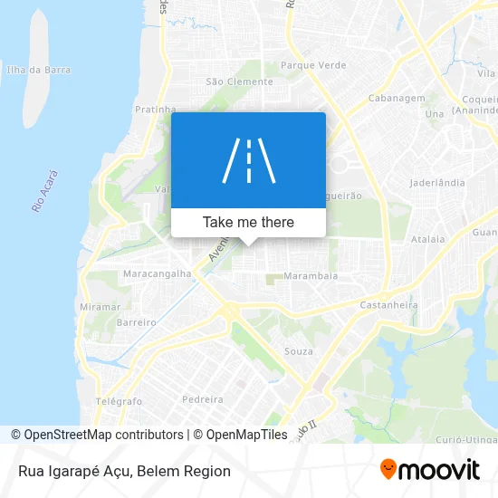 Rua Igarapé Açu map