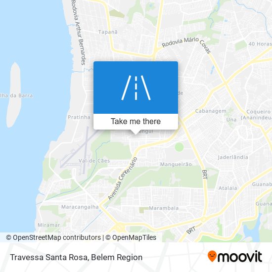 Travessa Santa Rosa map