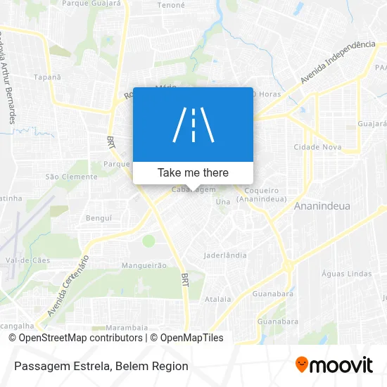 Passagem Estrela map
