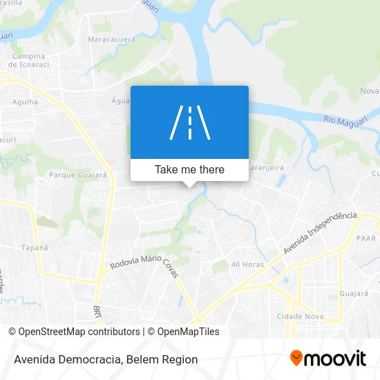 Avenida Democracia map