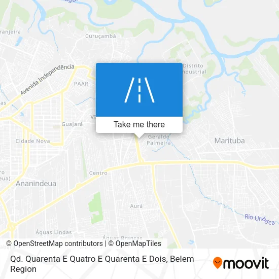 Qd. Quarenta E Quatro E Quarenta E Dois map