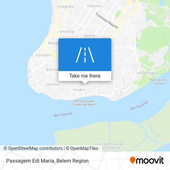 Passagem Edi Maria map