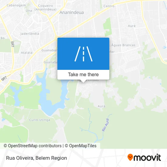 Rua Oliveira map