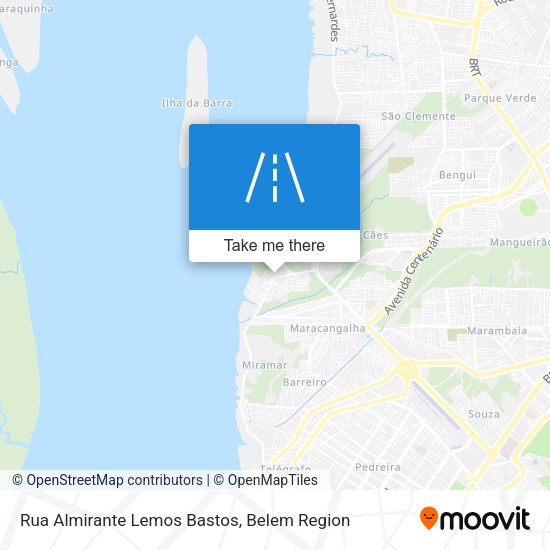 Rua Almirante Lemos Bastos map