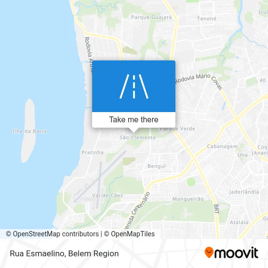 Rua Esmaelino map