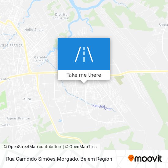 Rua Camdido Simões Morgado map