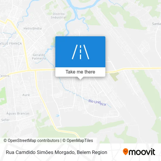 Rua Camdido Simões Morgado map