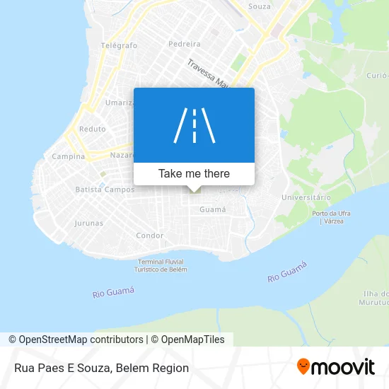 Rua Paes E Souza map