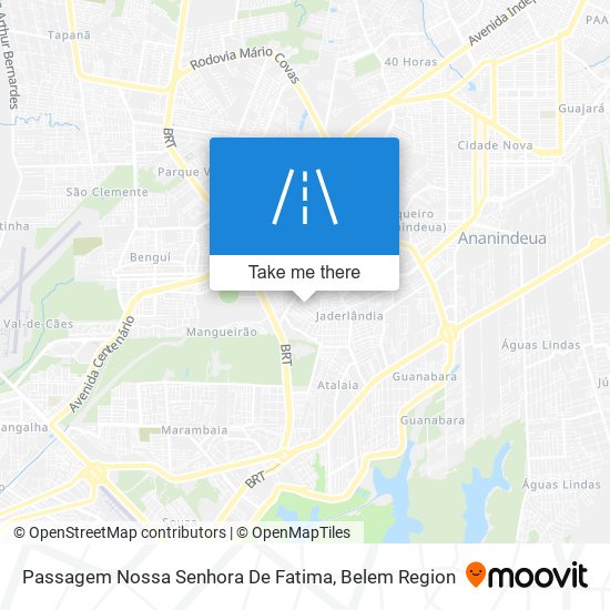 Passagem Nossa Senhora De Fatima map