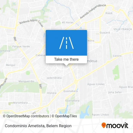 Condominio Ametista map