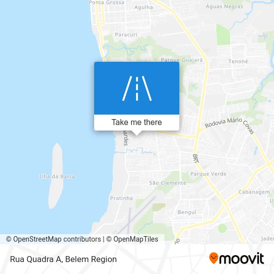Rua Quadra A map