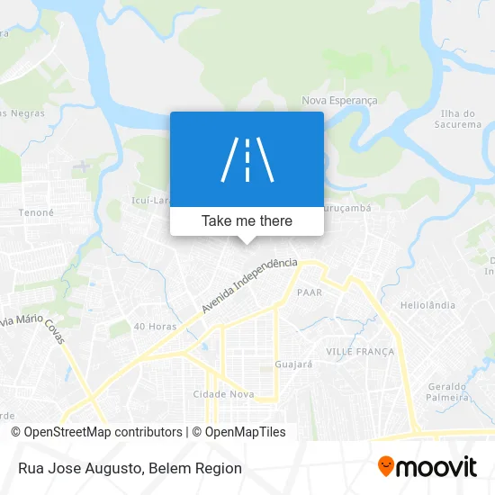 Rua Jose Augusto map