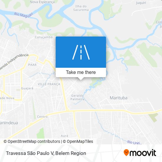 Travessa São Paulo V map