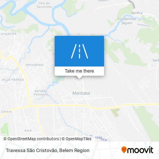 Travessa São Cristovão map