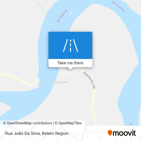 Rua João Da Silva map