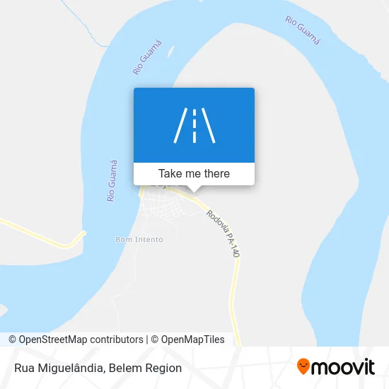 Rua Miguelândia map