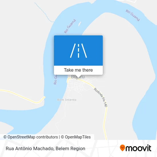 Rua Antônio Machado map