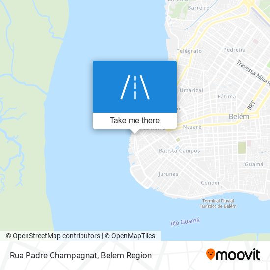 Rua Padre Champagnat map