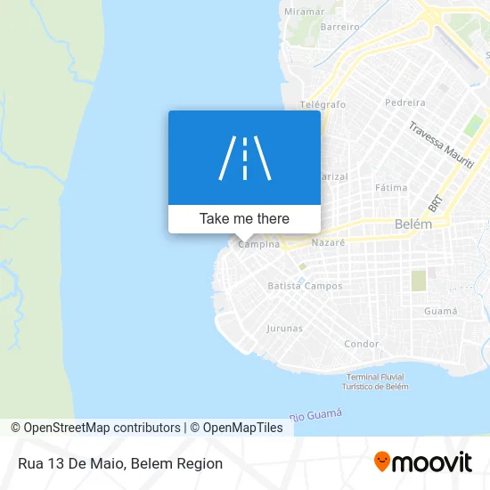 Rua 13 De Maio map