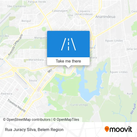 Rua Juracy Silva map