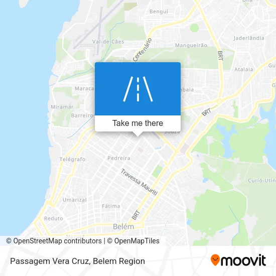 Passagem Vera Cruz map