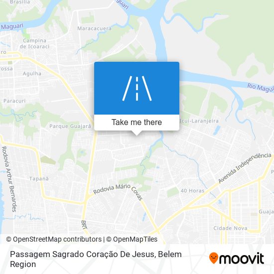 Passagem Sagrado Coração De Jesus map