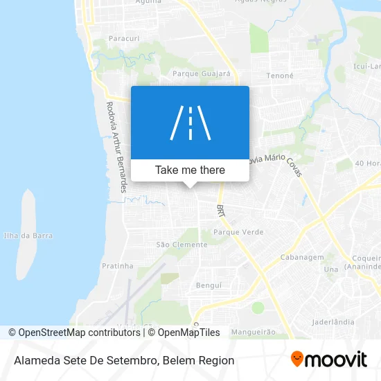 Alameda Sete De Setembro map